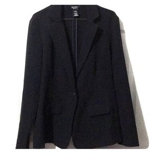 A black blazer